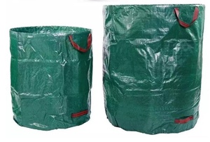 折り畳み可能 ガーデンバッグ 272L ガーデンバケツ 大型 庭用袋 落ち葉 ゴミ 自立式 再利用可能 取っ手付き 収納 収容 dar-gdbaket272