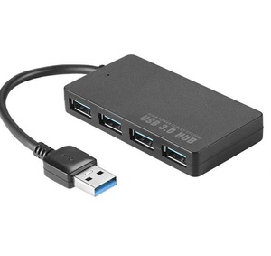 USB3.0 hub extension 4 port bus power high speed transfer high speed data transfer supply of electricity port attaching slim USB HUB Windows Mac Linux correspondence ad-usb3hub