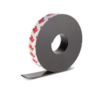 マグネットテープ シート 3m 片面 磁石 粘着 3M ２刀流 万能 600GS カット DIY 3層 磁力 自由にカット 壁掛け 安全 tec-magtape