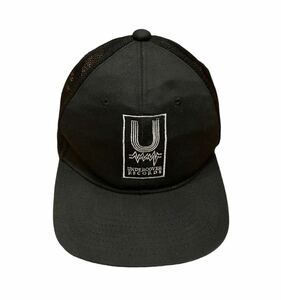 undercover Records Black Mesh Cap アンダーカバーレコーズ ブラック メッシュキャップ サイズF UCQ4H04 黒 MADE IN JAPAN 日本製