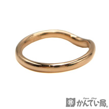 19417 TIFFANY＆Co.【ティファニー】カーブド バンドリング 1Pダイヤ K18PG 750 指輪 9号 レディース アクセサリー ジュエリー【中古】_画像4