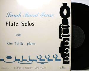 LP 850C 4543 【フルート】SARAH BAIRD FOUSE 　FLUTE SOLOS グァルニエリ フルートとピアノのためのソナタ 【8商品以上同梱で送料無料】