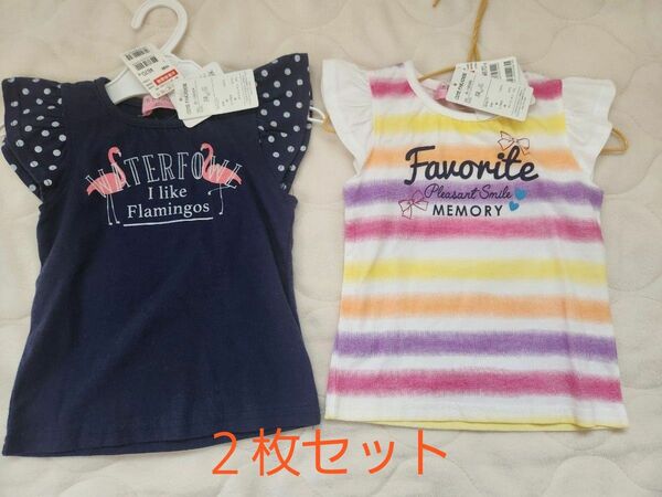 タグ付き新品未使用　 Tシャツ(トップス)　２枚