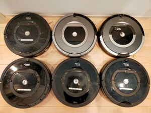 1円スタート　iRobot Roomba ロボット掃除機 ルンバ、700シリーズ 計6台　まとめ　ジャンク2