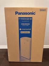 除湿器　衣類乾燥除湿器　Panasonic　リコール代替品　未使用　未開封　F-YHVX120-W クリスタルホワイト_画像1