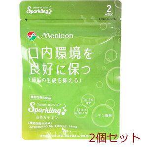 ※2week めにサプリ Sparkling お茶カテキン レモン風味 14日分 42粒入