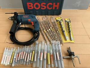 BOSCH 10mm振動ドリル、コンクリート、石材ドリル、木工ドリル