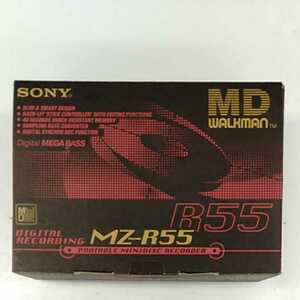 SONY　ソニーMZ-R55 シルバー　ポータブルMDレコーダー（MDLP非対応 / 録音/再生兼用機 / 録再 / MDウォークマン）