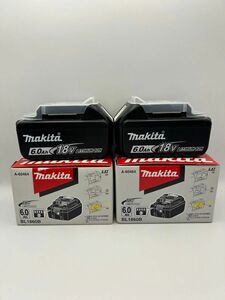 2個 美品 BL1860B マキタ 純正 バッテリー makita 18v 6ah BL1860 雪マーク 1