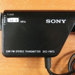 SONY・カーFMステレオ・トランスミッター/DCC-FMT3 (N440)の画像2