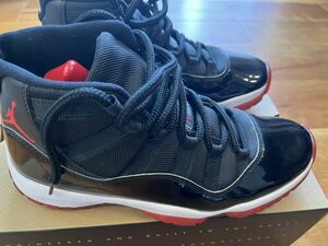 NIKE AIR JORDAN 11 BRED US8 26cm ジョーダン 11