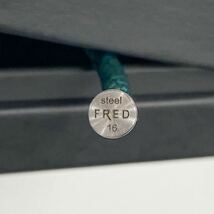 送料込み　定価4.5万 FRED フレッド　フォース10 #16 ラージ用　ケーブル ブルー_画像2