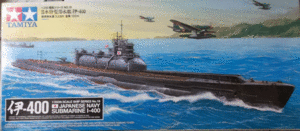タミヤ/1/350/日本帝国海軍特型潜水艦伊-400/未組立品/エッチングパーツ付