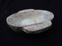 ガンダーラ　古代中国　漢　緑釉　耳杯_画像7