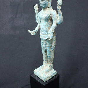 ガンダーラ クメール 青銅 ヴィシュヌ神の画像4