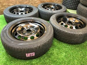 フォルクスワーゲン純正 × 205/55R16 PCD112 5穴 VWワーゲン ゴルフ トゥーラン ヴァリアント ジェッタ ビートル シャラン パサート