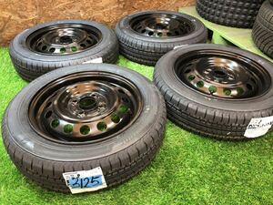 三菱純正 14inch × 155/65R14 PCD100 4穴 eKカスタム eKクロス eKワゴン eKスペース トッポ ミニキャブ