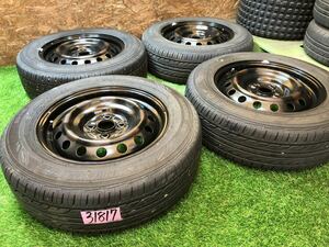 トヨタ純正 15inch × 195/65R15 PCD100 4穴 カローラ アクシオ スパシオ フィールダー ランクス