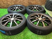 JP STYLE 15inch 4.5j+43 × 165/50R15 PCD100 4穴 ブラックポリッシュ 軽自動車 軽カスタム Ｋカスタム_画像2