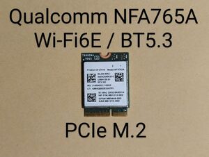 Qualcomm NFA765A Wi-Fi6E Bluetooth5.3コンボカード