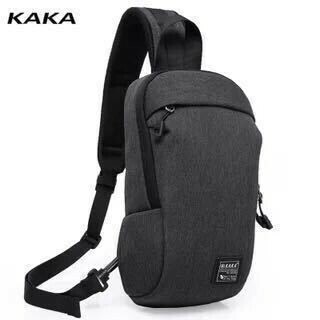 新品 「KAKA-99010 」KAKA(カカ) ボディバッグ レジャー 斜め掛け iPad対応 ファスナー付き 通学 ショルダーバッグ 通勤 男女兼用 ブラック