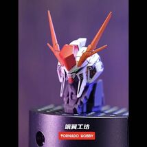 新品【TORNADO HOBBY】1/144 HGUC クスィーガンダム用 ヘッドパーツ 3Dプリント品 ヘッド改造 未塗装　未組立プラモデル_画像2