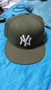 ニューエラ 帽子 キャップ NEWERA OLIVE BASIC 59FIFTYFITTED 11941965 オリーブ