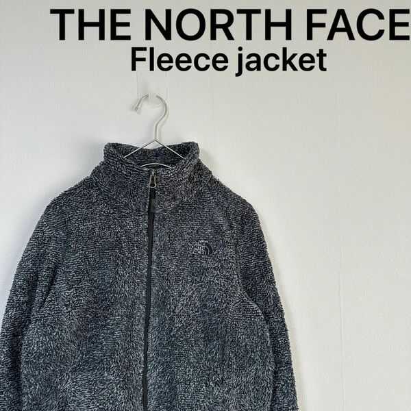 美品【THE NORTH FACEノースフェイス】フリースジャケット　グレー