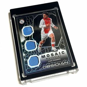 2020-21 Panini Obsidian Soccer Cards Mosaic Material Relics Luis Suarez AFC Ajax ルイス・スアレス ジャージーカード アヤックス
