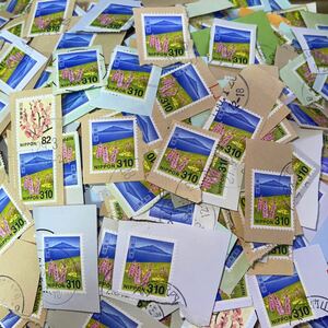  used .310 jpy stamp, paper attaching profit . island 2000 sheets 2