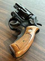 タナカ S&W M10 カート式ガスガン　木製グリップ_画像2