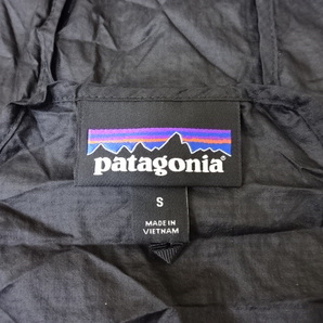 ●0432K patagonia パタゴニア ナイロンパーカー ブラック系 Sサイズの画像3