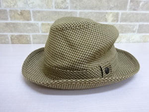 ●0440K Borsalino ボルサリーノ　ハット　帽子　サイズ60ｃｍ