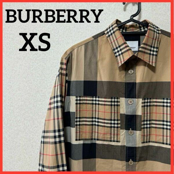 【希少】BURBERRY チェックシャツ 長袖シャツ ノバチェック カジュアル