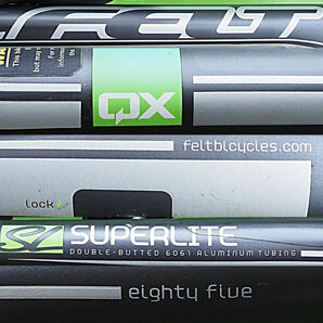 FELT(フェルト)Ｑ85)SUPERLITE)CT52)700C)タイヤ新品)ダークグレー)Shimano 27s)クロスバイク 中古 の画像2