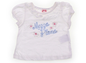 メゾピアノ mezzo piano Tシャツ・カットソー 80サイズ 女の子 子供服 ベビー服 キッズ