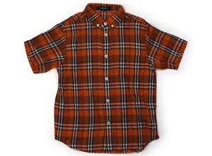  Burberry BURBERRY рубашка * блуза 120 размер мужчина ребенок одежда детская одежда Kids 