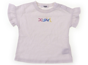 Ｘガール X-Girl Tシャツ・カットソー 80サイズ 女の子 子供服 ベビー服 キッズ