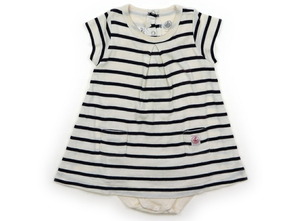 プチバトー PETIT BATEAU ロンパース 70サイズ 女の子 子供服 ベビー服 キッズ