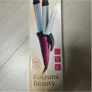 早い者勝ち★ストレート&カール　マイナスイオン2wayアイロン32mm Koizumi Beauty KHR-7220/P 