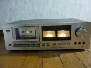 パイオニア ステレオ カセット テープ デッキ PIONEER STEREO CASSETTE TAPE DECK CT-405 JAPAN ビンテージ 日本製 電通確認済 80サイズ