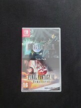 新品 未開封 ファイナルファンタジー7 8 リマスタード ツインパック switch final fantasy Remastered Twin pack_画像1