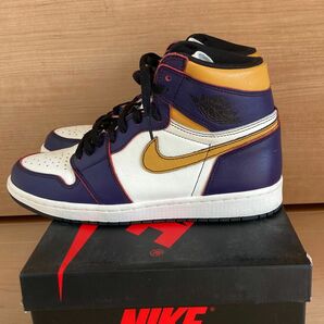 限定セール　中古27cm Nike SB × Air Jordan 1 La To Chicago エアジョーダン1 シカゴ