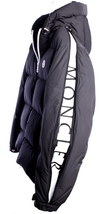 21AW　モンクレール　袖ロゴ ナイロン ダウン ジャケット　ブラック　国内正規品　MONCLER　#A5_画像4