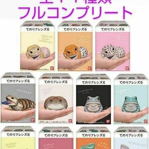 てのりフレンズ　第6弾　全11種類　BOX完全未開封品　爬虫類　両生類　カエル　食玩