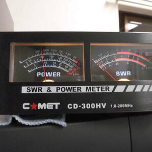 HF～200Mhz 3kw パワー SWR計 CD-300HV コメット 簡易動作確認済みの画像1