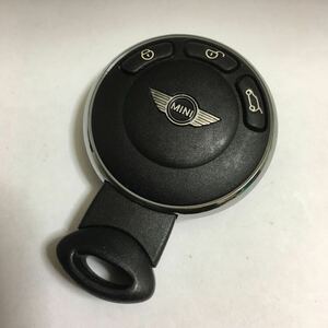 BMW MINI ミニクーパー 純正 スマートキー キーレス リモコン 3ボタン クラブマン クーパーS等 美品 2412191