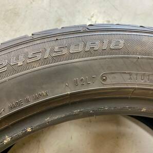 【中古】DUNLOP LE MANS V タイヤ（245/50R18）4本セット 2019年製 ダンロップ ルマンの画像5