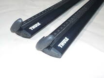 Thule WingBar Evo 127 7113B ウイングバーエヴォ ブラック 127cm TH7113B（２本１セット）_画像1