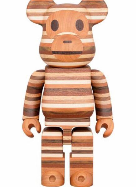 BE@RBRICK カリモク BABY MILO HORIZON 400% BAPE A BATHING APE ベアブリック